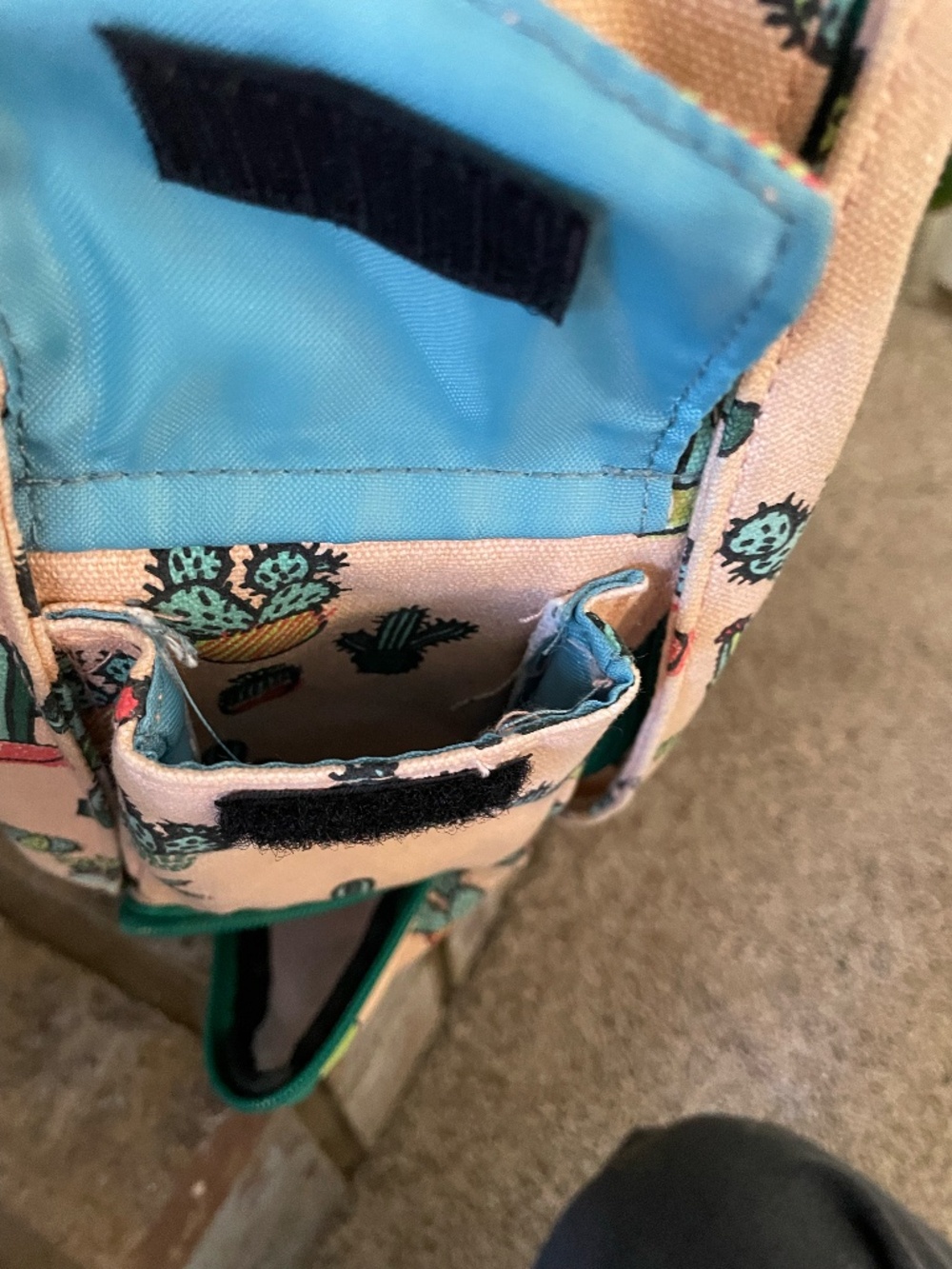 KAVU Rope Bag, Cactus/succulent pattern - Picture 3 of 8